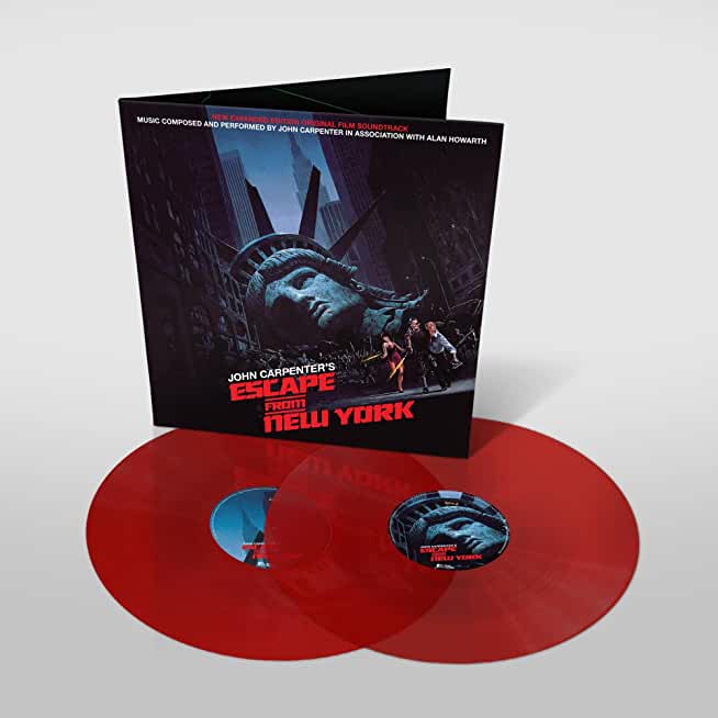 ESCAPE FROM NEW YORK / O.S.T. (COLV) (RED) (UK)