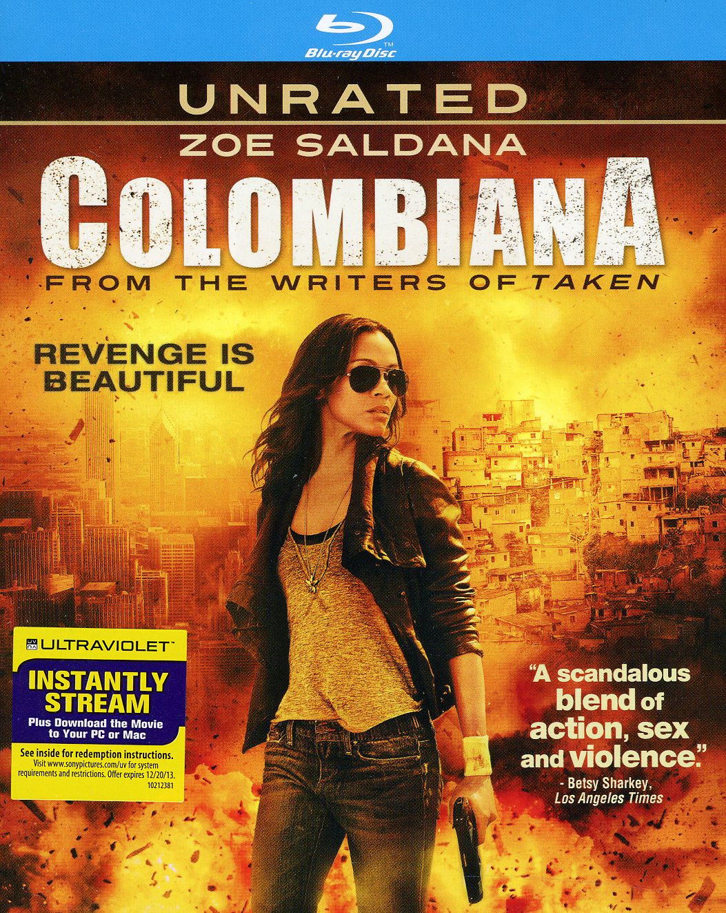 COLOMBIANA (UNRATED) / (UVDC DOL SUB WS)