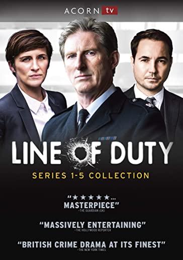 LINE OF DUTY SERIES 1-5 COLLECTION DVD (5PC)