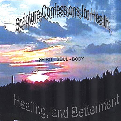 SCRIPTURE CONFESSIONS FOR HEALTH HEALING & (CDR)