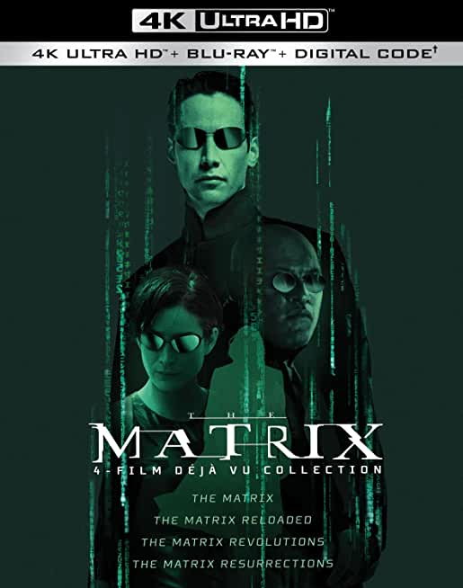 MATRIX 4-FILM DEJA VU COLLECTION (4K) (BOX) (WBR)