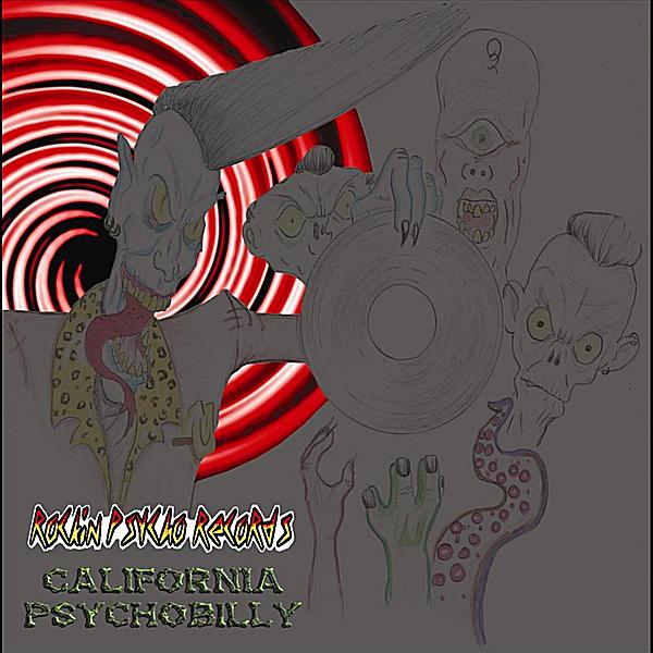 ROCKIN PSYCHO RECORDS CALIFORNIA PSYCHOBILLY / VAR