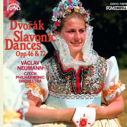 DVORAK: SLAVONIC DANCES OPP. 46 & 72 (BLU) (JPN)