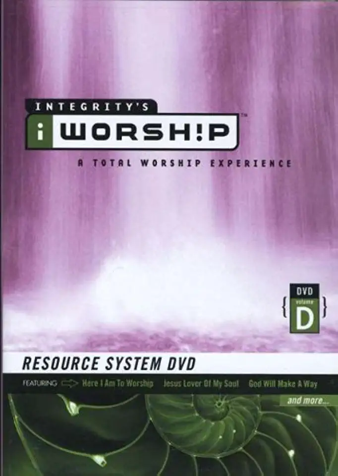 integrity's iworship: resource system dvd d