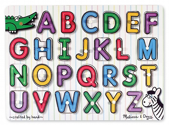See Inside Alphabet Peg W-Puzz
