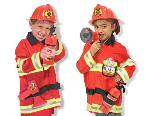Fire Chief Role Play Costume Set [With Battery]