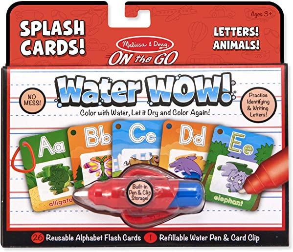 Water Wow Splash Cards Alphabe