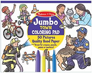 Jumbo Town Coloring Pad