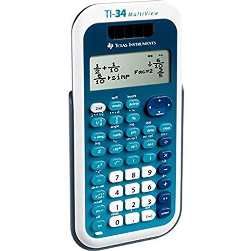 Ti34multiview Calculator [With Battery]