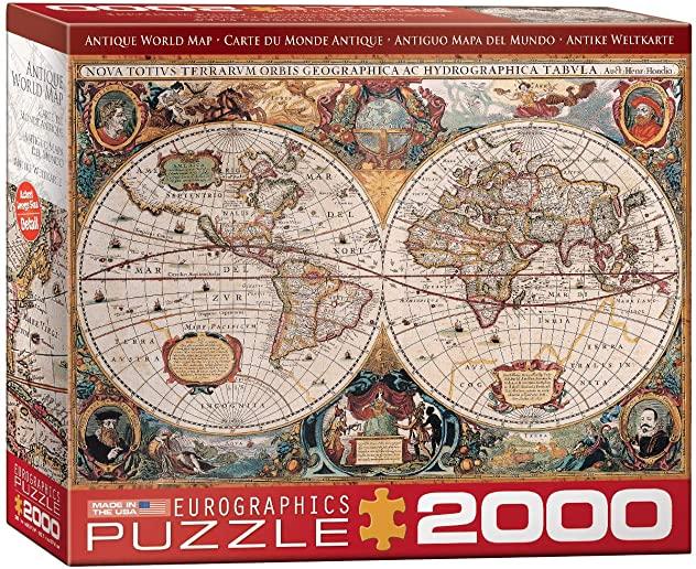 Antique World Map 2000pc Puzzle