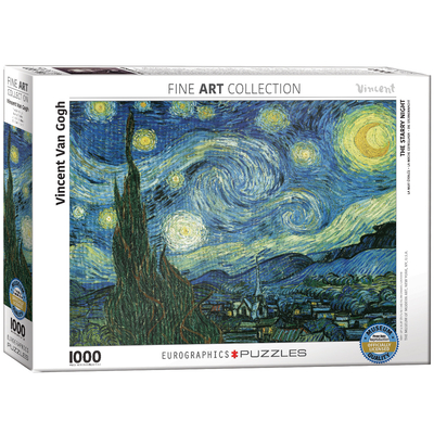 Starry Night Van Gogh 1000pc Puzzle