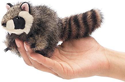 Finger Puppet Mini Raccoon