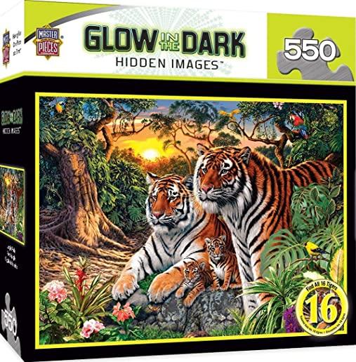 Glow in the Dark - Jungle Pride 500pc Puzzle