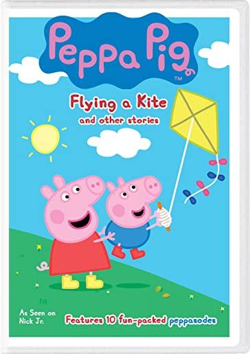 Peppa Pig Flying a Kite