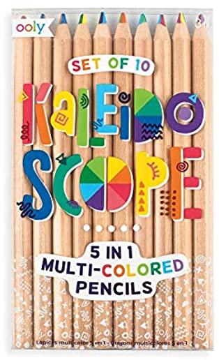 Kaleidoscope Multi Colored Pencils - Set of 10