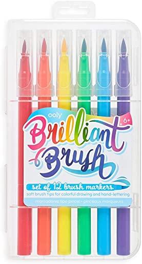 Brilliant Brush Markers - Set of 12