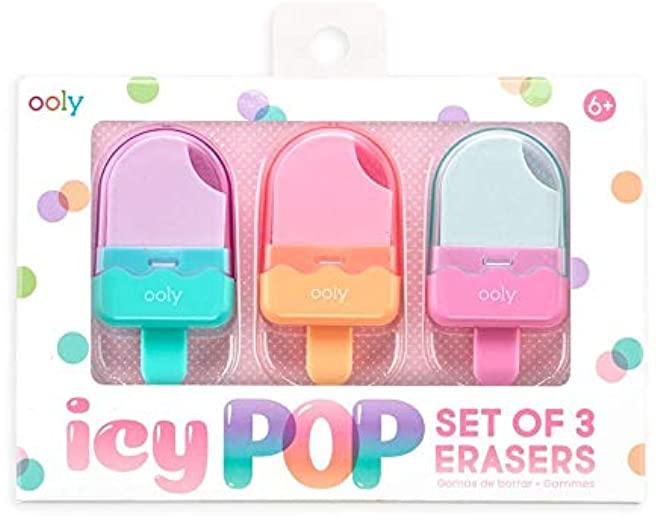 Icy Pop Erasers 2.0 - Set of 3