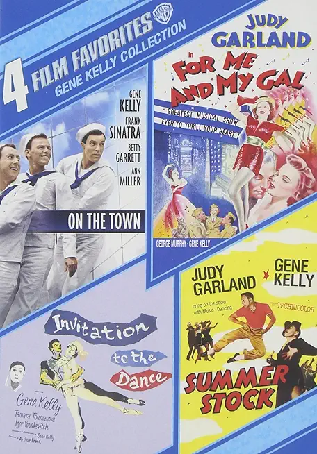 4 Film Favorites: Gene Kelly Collection