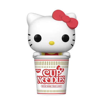 Pop Hello Kitty Nissin Hello Kitty in Noodle Cup Vinyl Figure