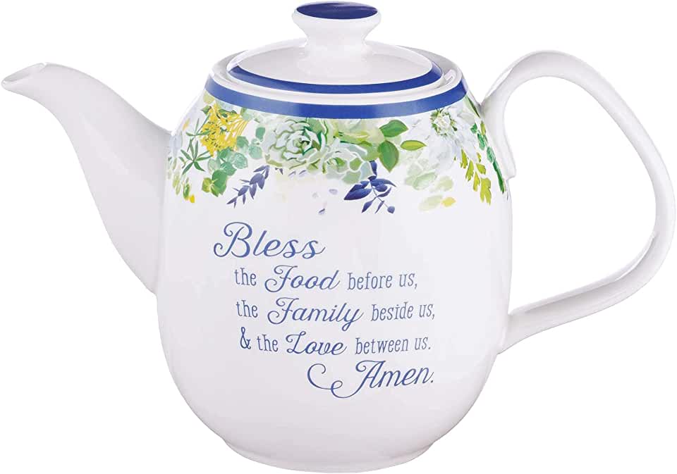 Teapot Ceramic Our Daily Bread - Matt 6:11