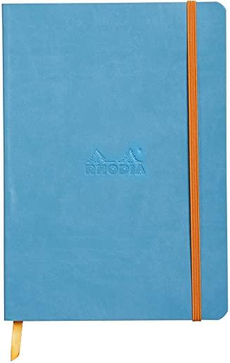 Rhodiarama Lined 6 X 8 1/4 Turquoise Softcover Journal