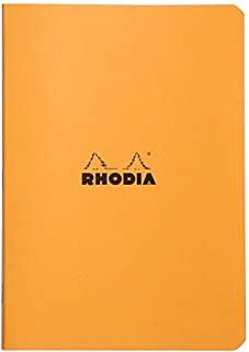 Rhodia Classic Lined 6 X 8 1/4 A5 Orange Cover Notebook