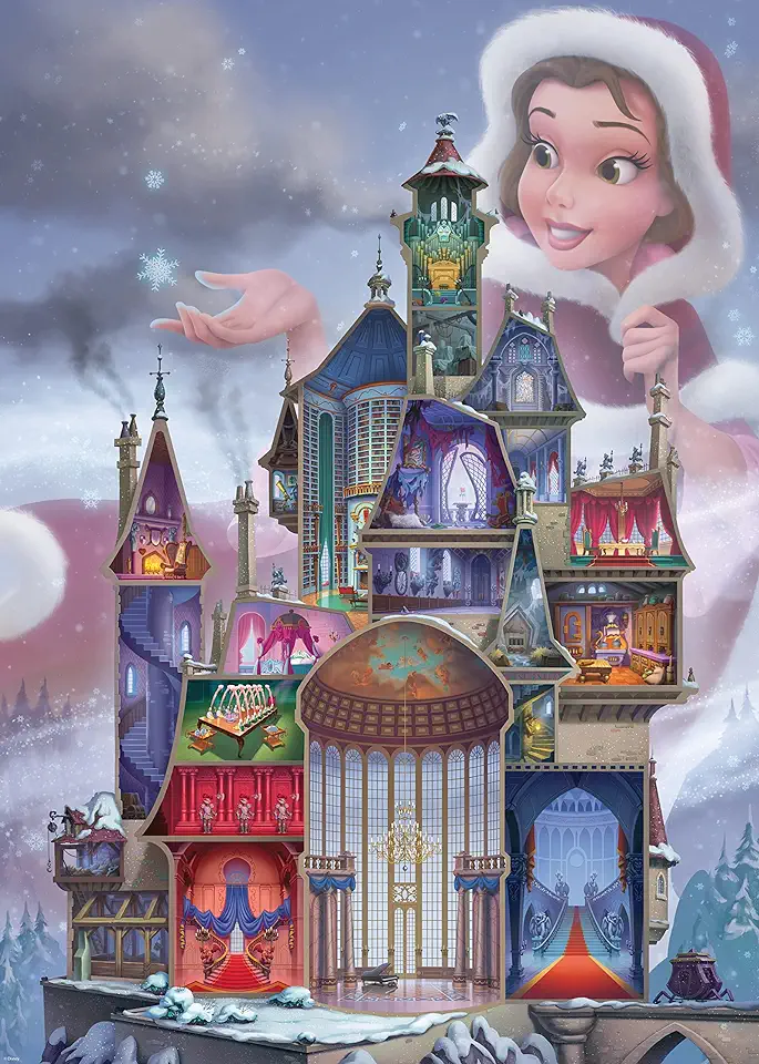 Disney Castle: Belle 1000 PC Puzzle