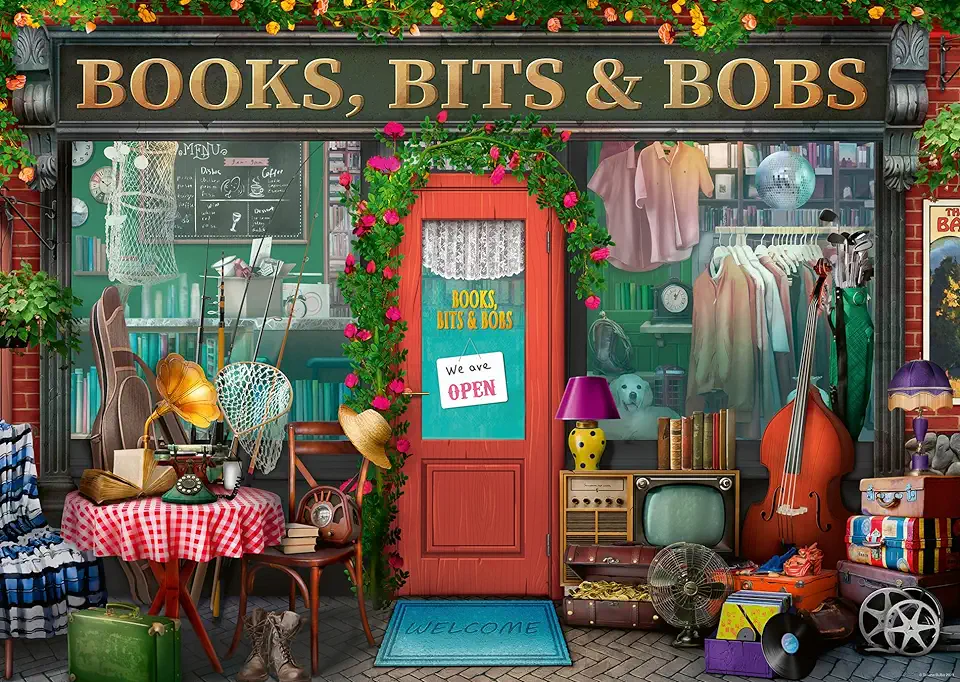 Books, Bits & Bobs 1000 PC Puzzle