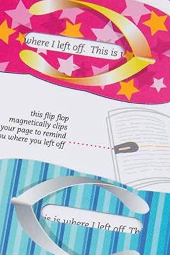 Linemarkers Flip Flops (Magnetic Bookmark)