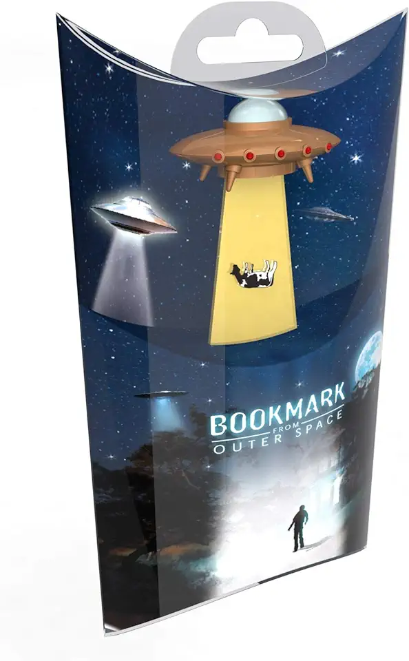 UFO Bookmark Gold (Bookmark)
