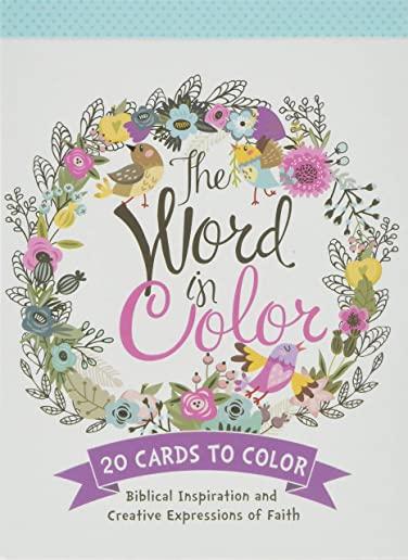 Coloring Postcards the Word in Color