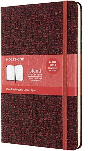 Moleskine Blend Limited Collection Notebook 2019, Large, Ruled, Red (5 X 8.25)