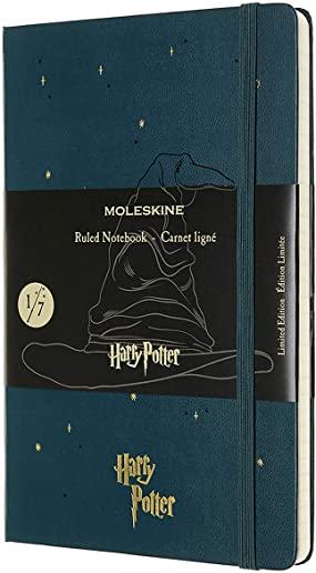Moleskine Limited Edition Notebook Harry Potter, Large, Ruled, Book 1, Tide Green (5 X 8.25)