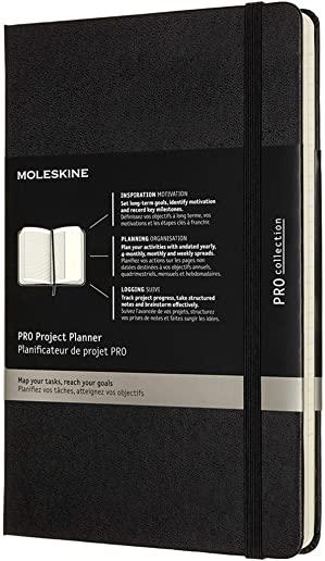 Moleskine Professional Project Planner, Large, Hard Cover (5 X 8.25)