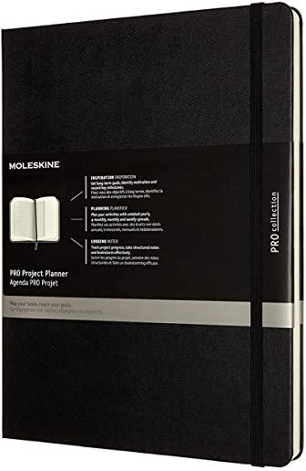 Moleskine Professional Project Planner, Extra Large, Hard Cover (7.5 X 9.75)