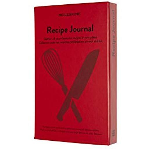 Moleskine Passion, Recipe Journal, Large, Boxed/Hard Cover (5 X 8.25)