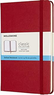 Moleskine Notebook, Medium, Dotted, Scarlet Red, Hard Cover (4.5 X 7)