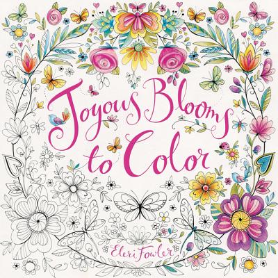 Joyous Blooms to Color: Coloring Book for Adults and Kids to Share