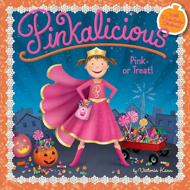Pinkalicious: Pink or Treat!: Includes 8 Cards, a Fold-Out Poster, and Stickers!