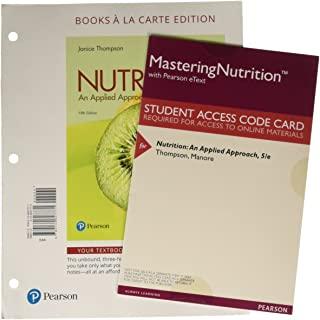 Nutrition: An Applied Approach, Books a la Carte Plus Mastering Nutrition with Mydietanalysis with Pearson Etext -- Access Card P [With Access Code]