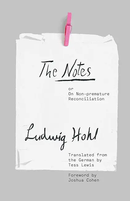The Notes: Or on Non-Premature Reconciliation