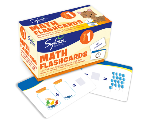 1st Grade Math Flashcards: 240 Flashcards for Building Better Math Skills Based on Sylvan's Proven Techniques for Success