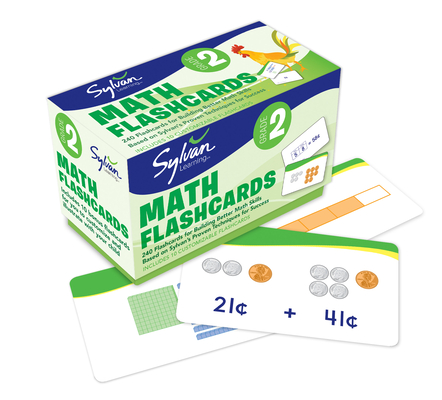 2nd Grade Math Flashcards: 240 Flashcards for Building Better Math Skills Based on Sylvan's Proven Techniques for Success
