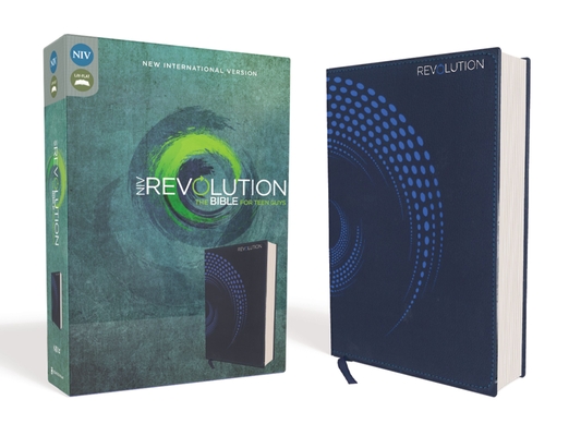 NIV, Revolution Bible, Imitation Leather, Blue: The Bible for Teen Guys