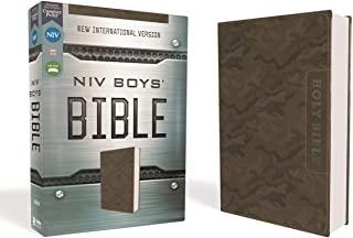 Niv, Boys' Bible, Leathersoft, Brown Camo, Comfort Print