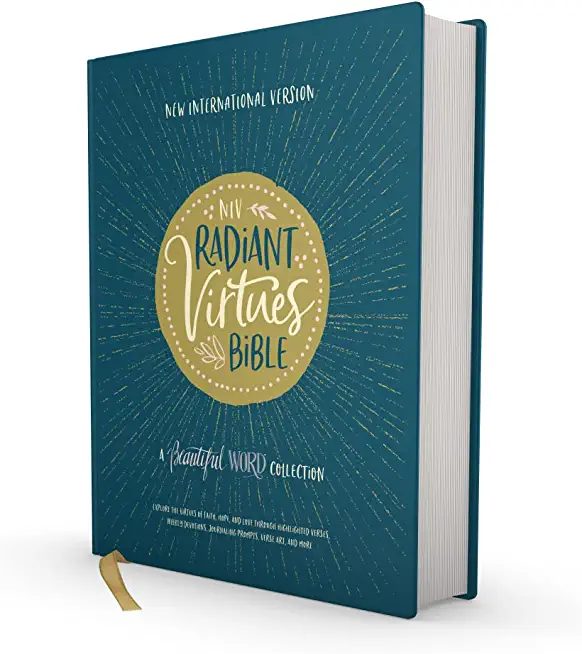 Niv, Radiant Virtues Bible: A Beautiful Word Collection, Hardcover, Red Letter, Comfort Print: Explore the Virtues of Faith, Hope, and Love