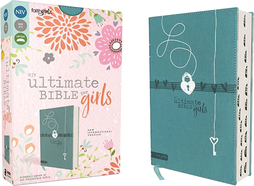 Niv, Ultimate Bible for Girls, Faithgirlz Edition, Leathersoft, Teal, Thumb Indexed Tabs