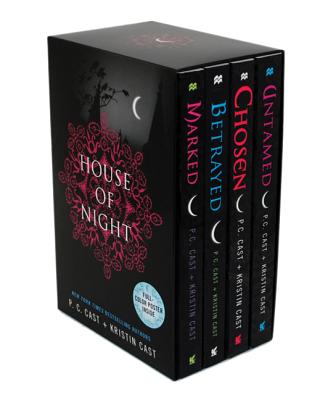 House of Night Set: Marked, Betrayed, Chosen, Untamed [With Poster]