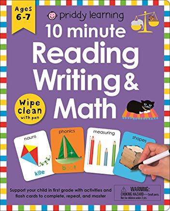 Wipe Clean Workbook: 10 Minute Reading, Writing, and Math [With Pen]