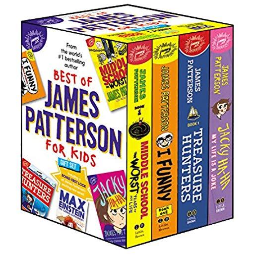 Best of James Patterson for Kids Boxed Set (with Bonus Max Einstein Sampler)